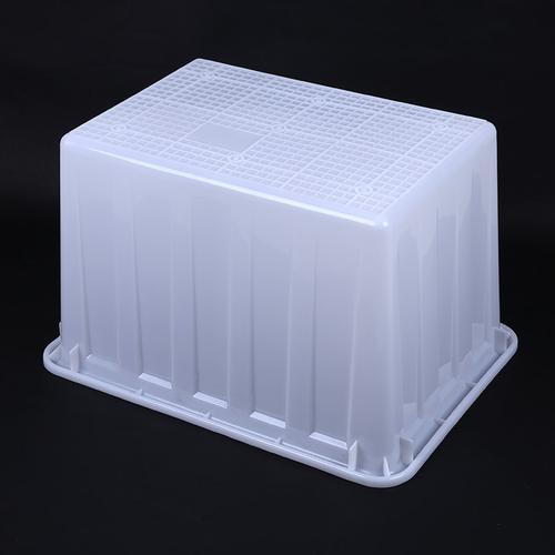 厂家批发塑料水箱 加厚多规格方形带盖周转箱耐摔水产养殖储物箱